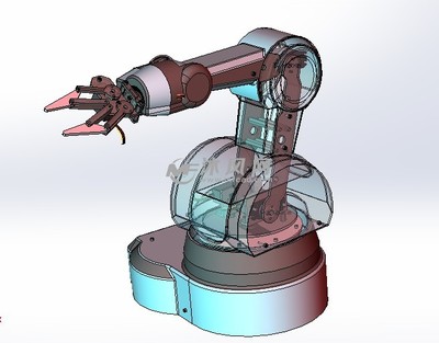 六轴机械臂机械手模型设计及其关键技术分析