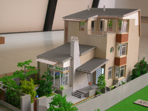 低碳别墅方案模型 阿普拉设计引领绿色建筑新潮流