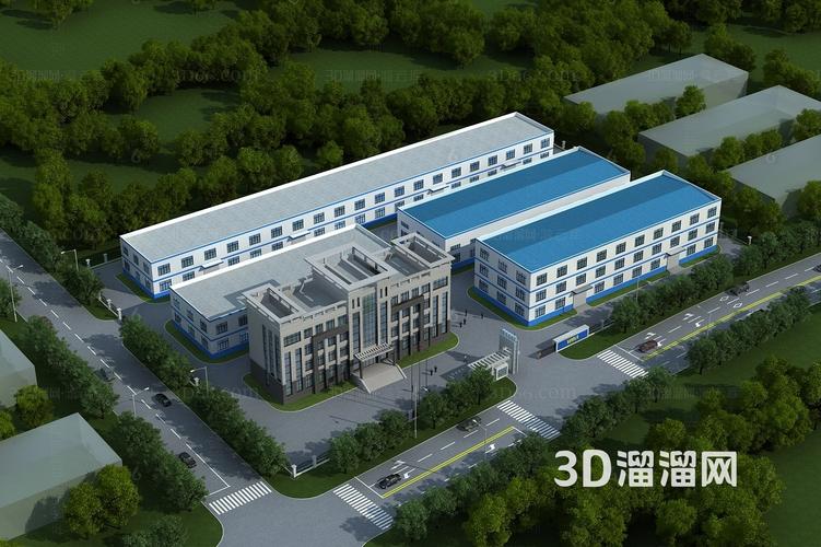 工业视界的力量 厂区鸟瞰图三维模型的构建与美学价值